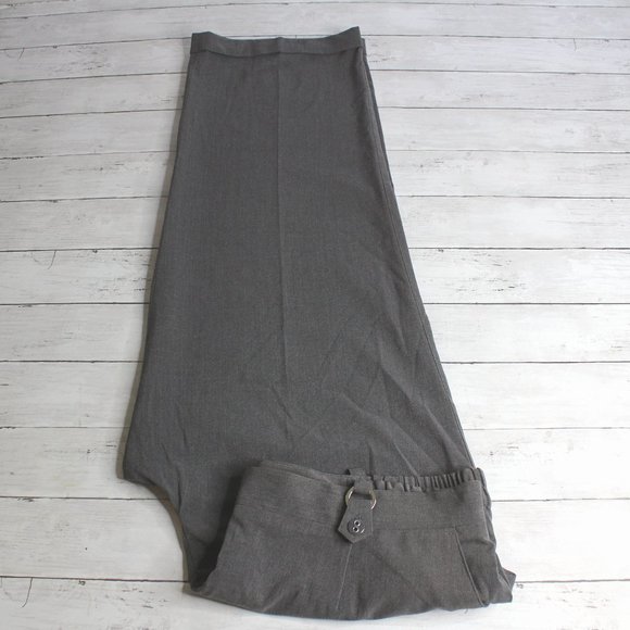 Larry Levine Women's Trouser Suit Dress Pants Plus Size 24W Gray - Picture 1 of 6